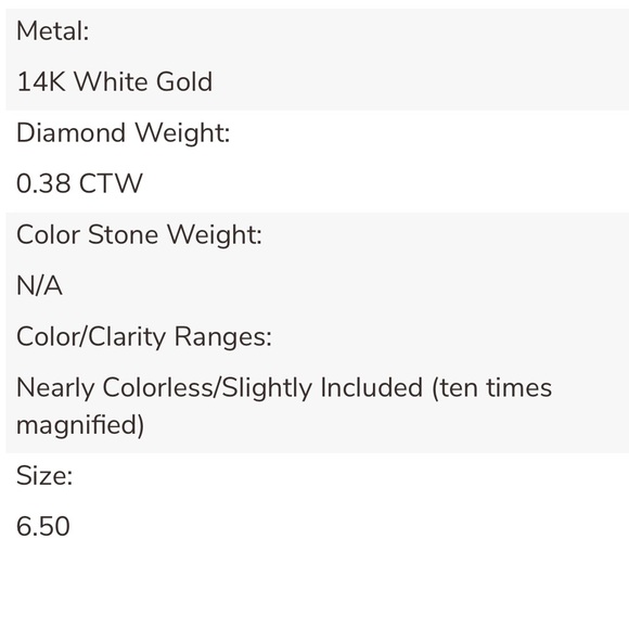 .38 Carat 14K White Gold Halo Engagement Ring - Picture 13 of 15